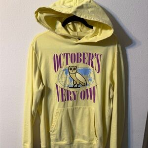 October's Very Own Yellow Hoodie